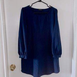 Navy blue dress